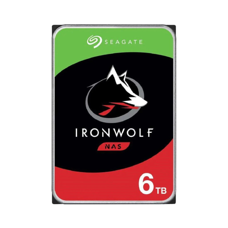 Seagate IronWolf 6TB NAS 3.5 Inch Internal SATA HDD - مساحة تخزين